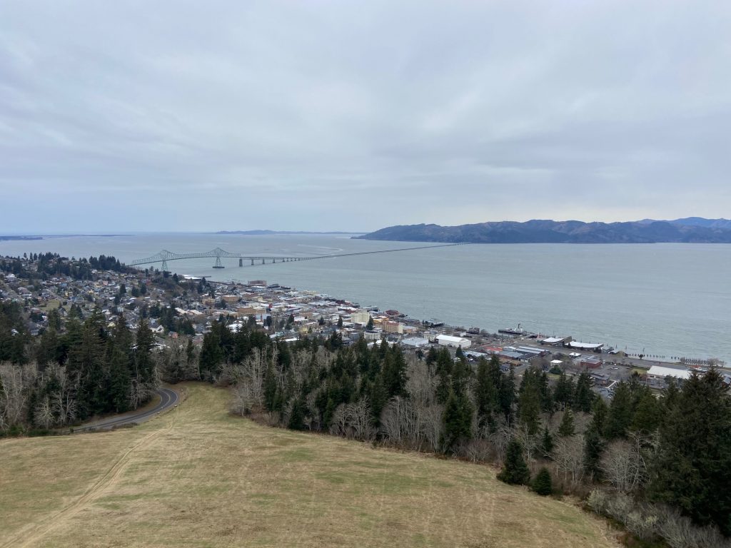 View of the Columbia River from the Column.